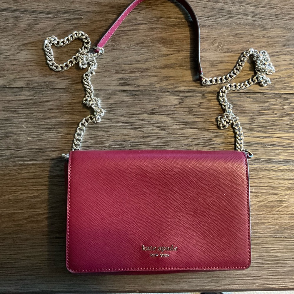 Small red Kate Spade Shoulder Bag